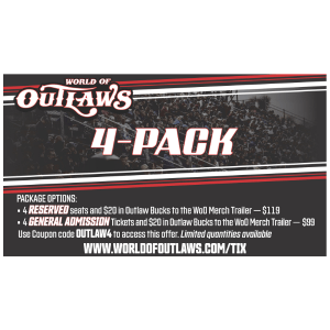 World of Outlaws Family 4-Pack