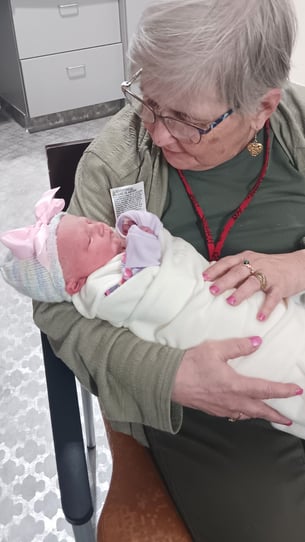 Cheryl's great-grandaughter