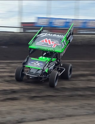 Sprint Car In Action